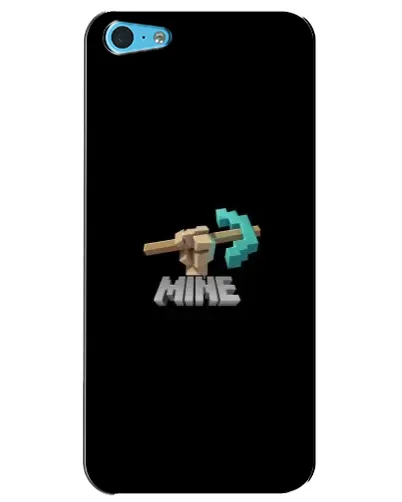 Чехол для iPhone 5c с картинкой «Алмазная кирка» Чехол для iPhone 5c с картинкой «Алмазная кирка»