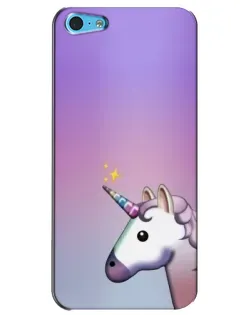Чохол для iPhone 5c з картинкою «Єдиноріг градієнт» Чохол для iPhone 5c з картинкою «Єдиноріг градієнт»
