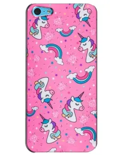 Чохол для iPhone 5c з картинкою «Unicorn паттерн рожевий» Чохол для iPhone 5c з картинкою «Unicorn паттерн рожевий»