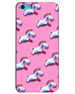 Чохол для iPhone 5c з картинкою «Єдинороги на рожевому» Чохол для iPhone 5c з картинкою «Єдинороги на рожевому»