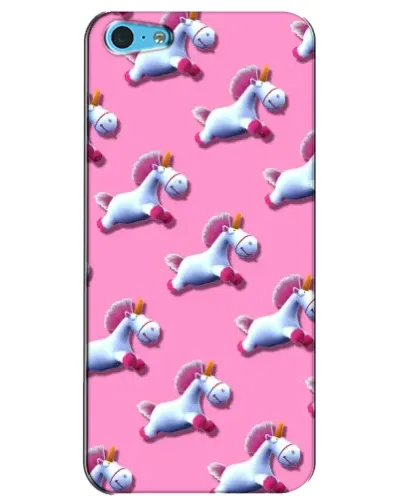 Чохол для iPhone 5c з картинкою «Єдинороги на рожевому»
