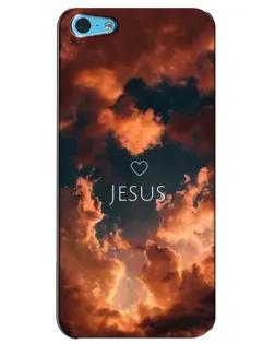 Чохол для iPhone 5c з картинкою «Сяйво Імені Jesus»