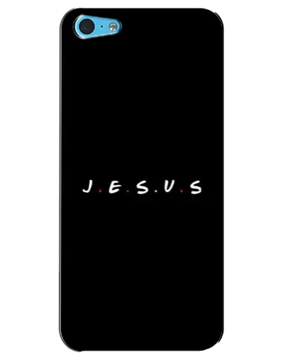 Чохол для iPhone 5c з картинкою «Крапки віри J.E.S.U.S.»