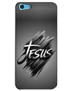 Чохол для iPhone 5c з картинкою «Напис Jesus Graffiti»