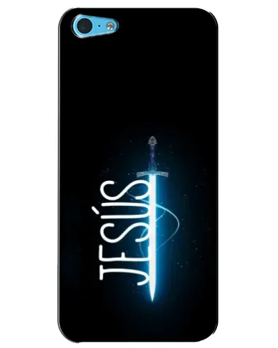 Чохол для iPhone 5c з картинкою «Меч Духа Jesus»