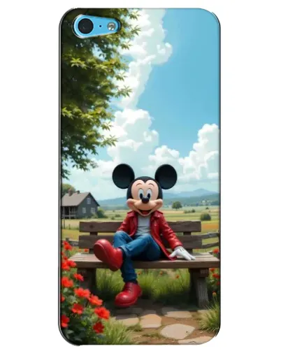 Чохол для iPhone 5c з картинкою «Міккі на лавці» Чохол для iPhone 5c з картинкою «Міккі на лавці»