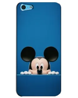 Чохол для iPhone 5c з картинкою «Міккі виглядає» Чохол для iPhone 5c з картинкою «Міккі виглядає»