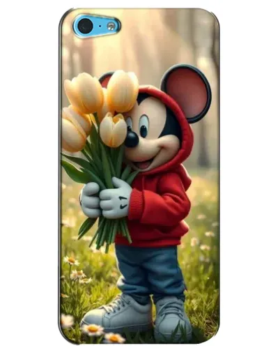 Чохол для iPhone 5c з картинкою «Міккі з тюльпанами» Чохол для iPhone 5c з картинкою «Міккі з тюльпанами»