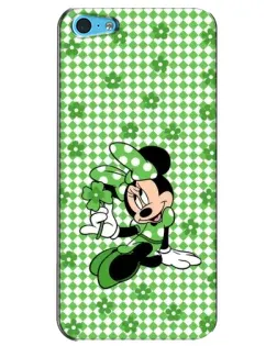 Чохол для iPhone 5c з картинкою «Mickey в клітинку» Чохол для iPhone 5c з картинкою «Mickey в клітинку»
