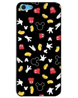 Чохол для iPhone 5c з картинкою «Графічний принт лапок»