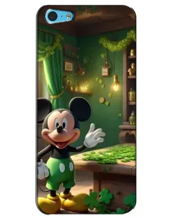 Чохол для iPhone 5c з картинкою «Міккі в майстерні»