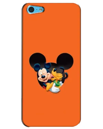 Чохол для iPhone 5c з картинкою «Серце Міккі Мінні»
