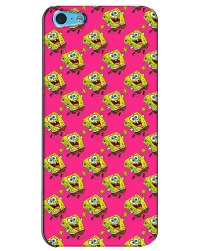 Чохол для iPhone 5c з картинкою «Рожевий паттерн»