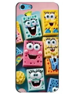 Чохол для iPhone 5c з картинкою «Кольорові губки» Чохол для iPhone 5c з картинкою «Кольорові губки»