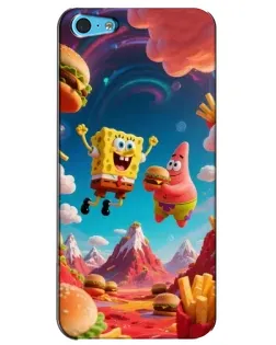 Чохол для iPhone 5c з картинкою «Космічний фастфуд» Чохол для iPhone 5c з картинкою «Космічний фастфуд»