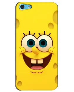 Чохол для iPhone 5c з картинкою «Губка Боб посмішка»
