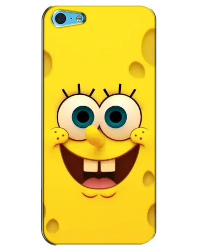 Чохол для iPhone 5c з картинкою «Губка Боб посмішка»