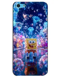 Чохол для iPhone 5c з картинкою «Неоновий океан»