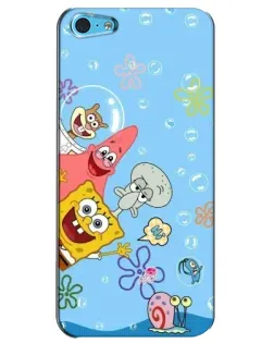 Чохол для iPhone 5c з картинкою «Веселі бульбашки»