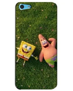 Чохол для iPhone 5c з картинкою «Друзі на галявині»