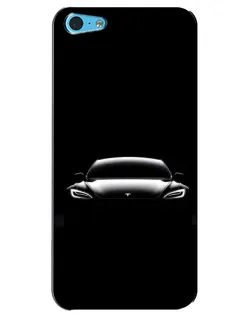 Чохол для iPhone 5c з картинкою «Фари Tesla Night»