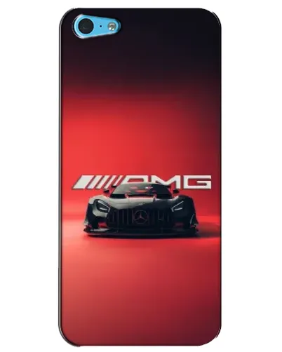 Чохол для iPhone 5c з картинкою «Mercedes AMG — червона лінія»