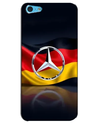 Чохол для iPhone 5c з картинкою «Mercedes — прапор Німеччини»