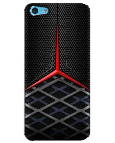 Чохол для iPhone 5c з картинкою «Mercedes Carbon Grid»