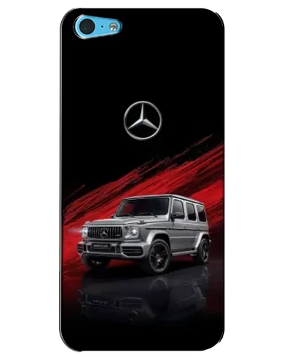 Чохол для iPhone 5c з картинкою «Mercedes G-Class червоний»