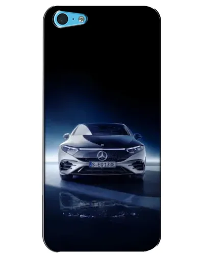 Чохол для iPhone 5c з картинкою «Нічний Mercedes EQ»