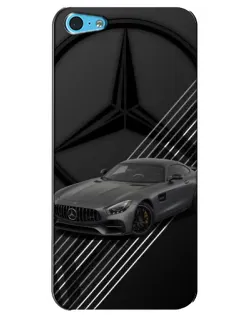 Чохол для iPhone 5c з картинкою «Mercedes AMG — графіка»