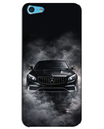 Чохол для iPhone 5c з картинкою «Mercedes у диму»