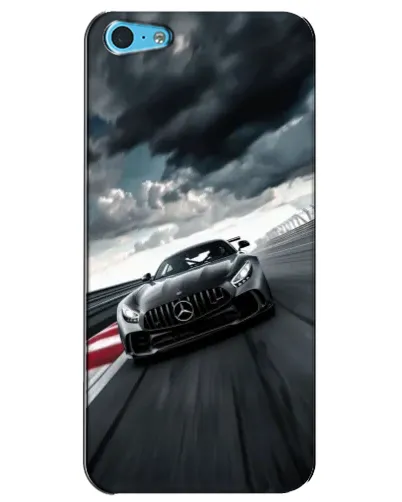 Чохол для iPhone 5c з картинкою «Гоночний Mercedes AMG»