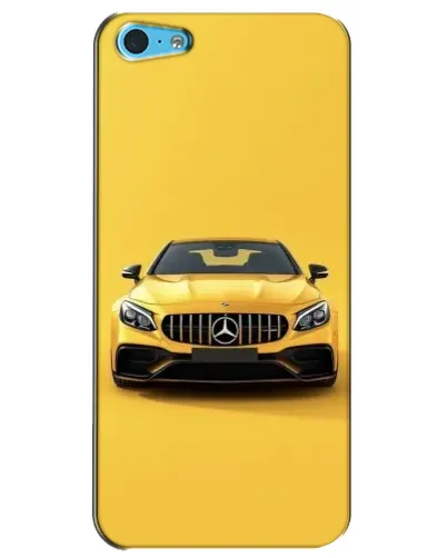 Чохол для iPhone 5c з картинкою «Жовтий Mercedes GT»