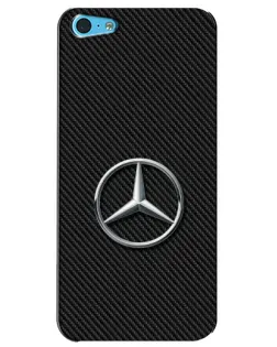Чохол для iPhone 5c з картинкою «Карбоновий Mercedes стиль»