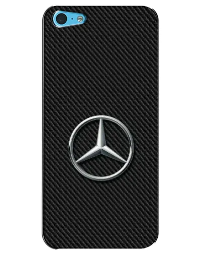 Чохол для iPhone 5c з картинкою «Карбоновий Mercedes стиль»