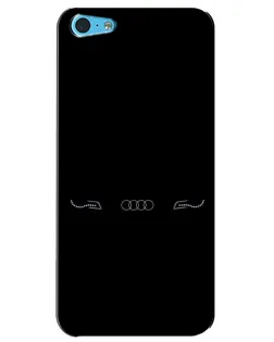 Чохол для iPhone 5c з картинкою «Audi — світловий підпис»