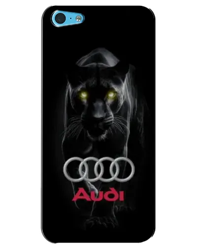 Чохол для iPhone 5c з картинкою «Пантера та Audi»
