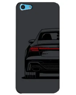 Чохол для iPhone 5c з картинкою «Задня частина Audi — арт»