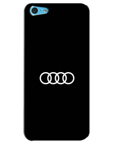 Чохол для iPhone 5c з картинкою «Audi White Logo»
