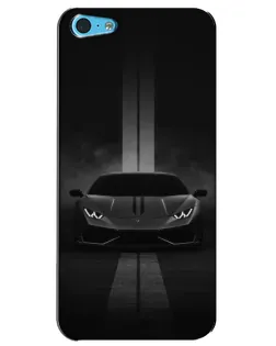 Чохол для iPhone 5c з картинкою «Lamborghini симетрія доріг»