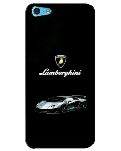 Чохол для iPhone 5c з картинкою «Логотип Lamborghini класика»