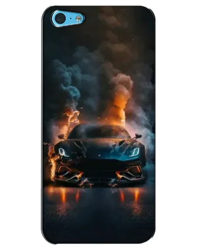 Чохол для iPhone 5c з картинкою «Lamborghini димна естетика»