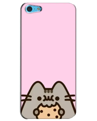 Чехол для iPhone 5c с картинкой «Pusheen и печенье» Чехол для iPhone 5c с картинкой «Pusheen и печенье»