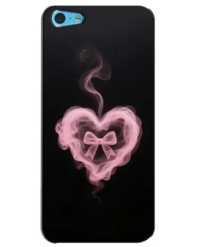 Чохол для iPhone 5c з картинкою «Димчасте серце»