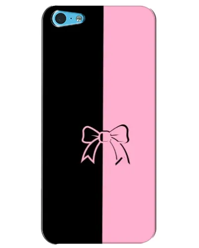 Чохол для iPhone 5c з картинкою «Половинки банту»