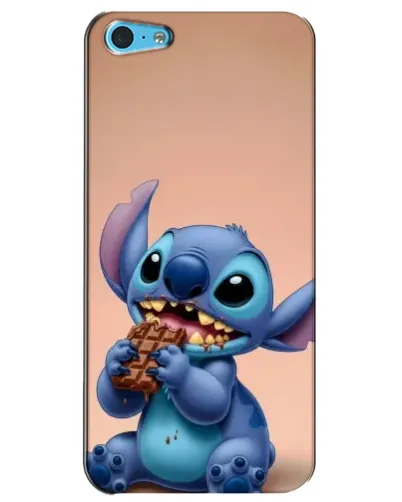 Чохол для iPhone 5c з картинкою «Стіч їсть шоколад»