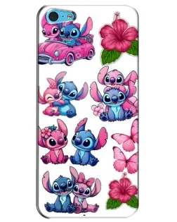 Чохол для iPhone 5c з картинкою «Стікери Stitch та Angel» Чохол для iPhone 5c з картинкою «Стікери Stitch та Angel»