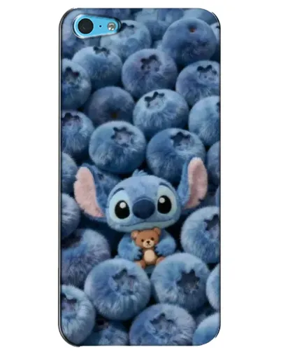 Чохол для iPhone 5c з картинкою «Стіч та лохина»