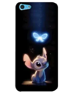 Чохол для iPhone 5c з картинкою «Сяючий Стіч» Чохол для iPhone 5c з картинкою «Сяючий Стіч»